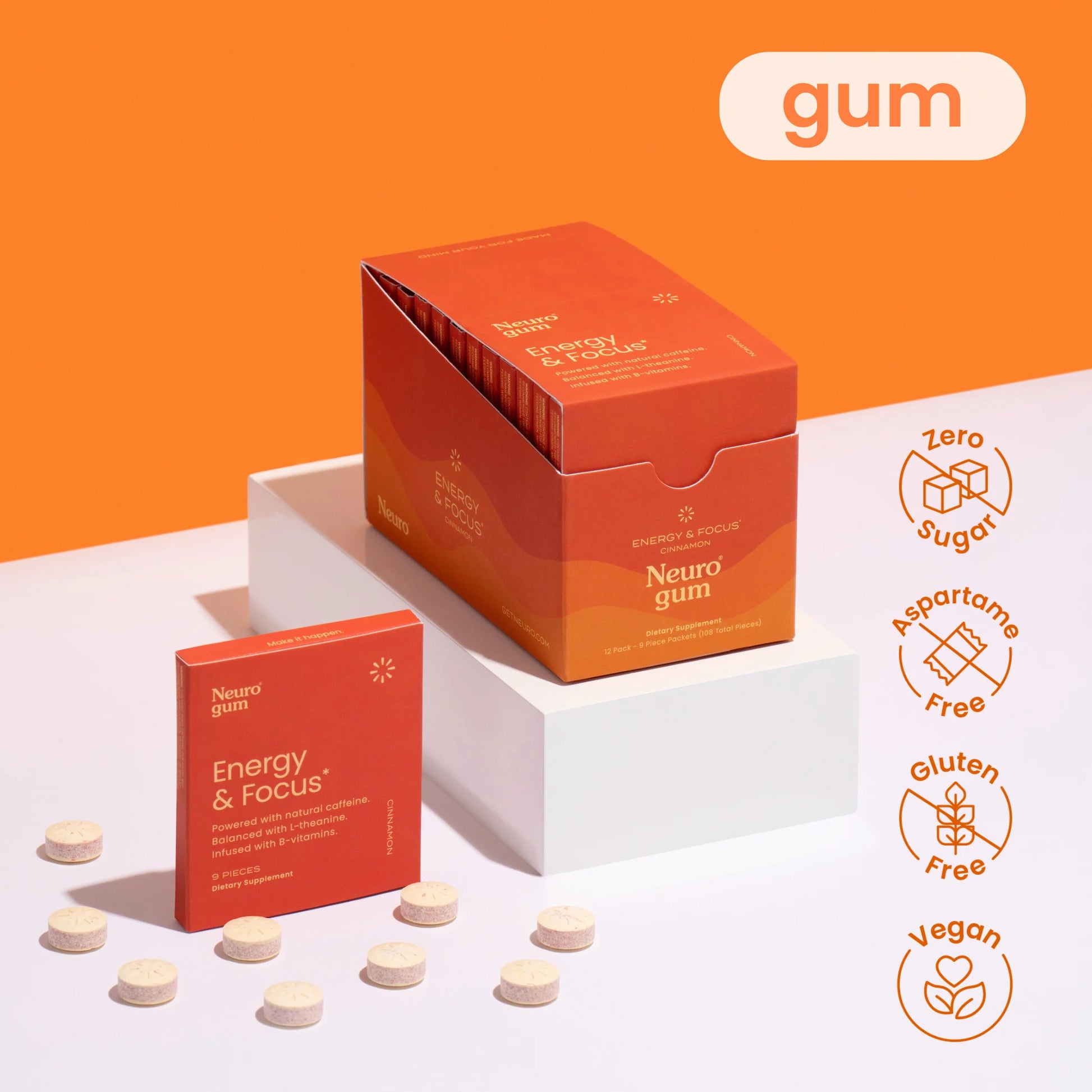 Energy & Focus™ Gum