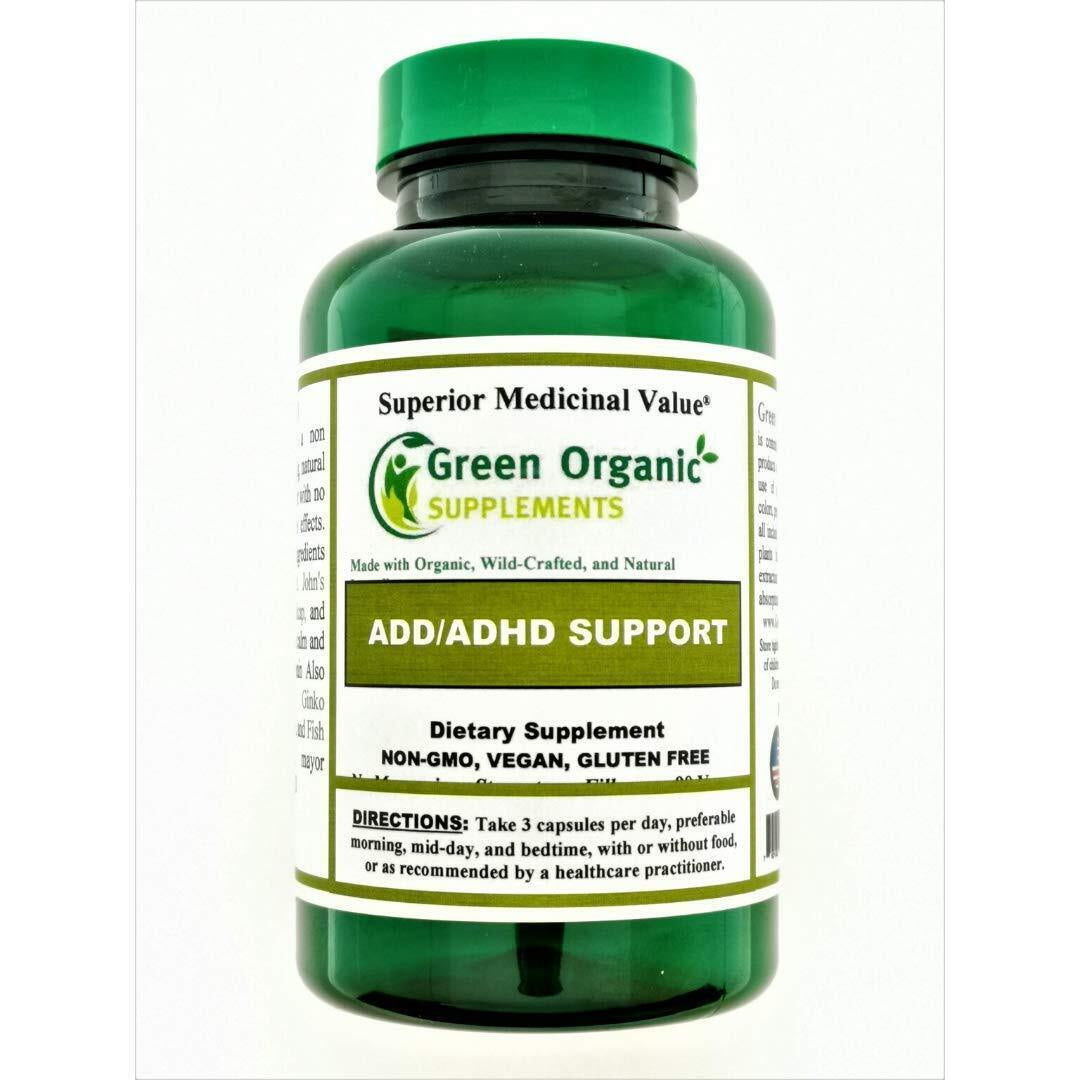 ADD/ADHD Green Organic Supplements