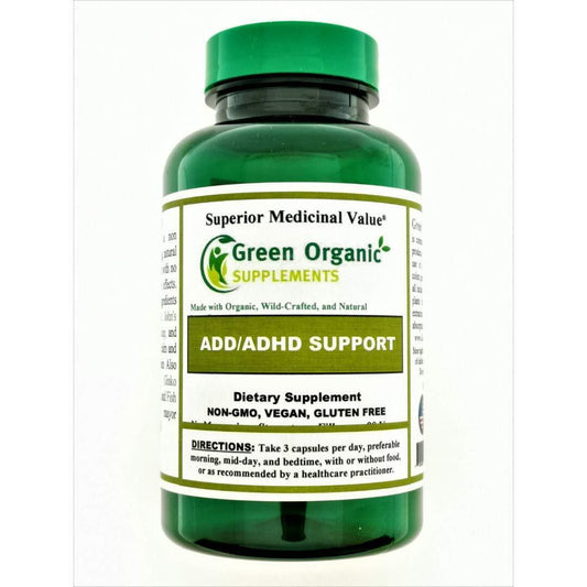 ADD/ADHD Green Organic Supplements