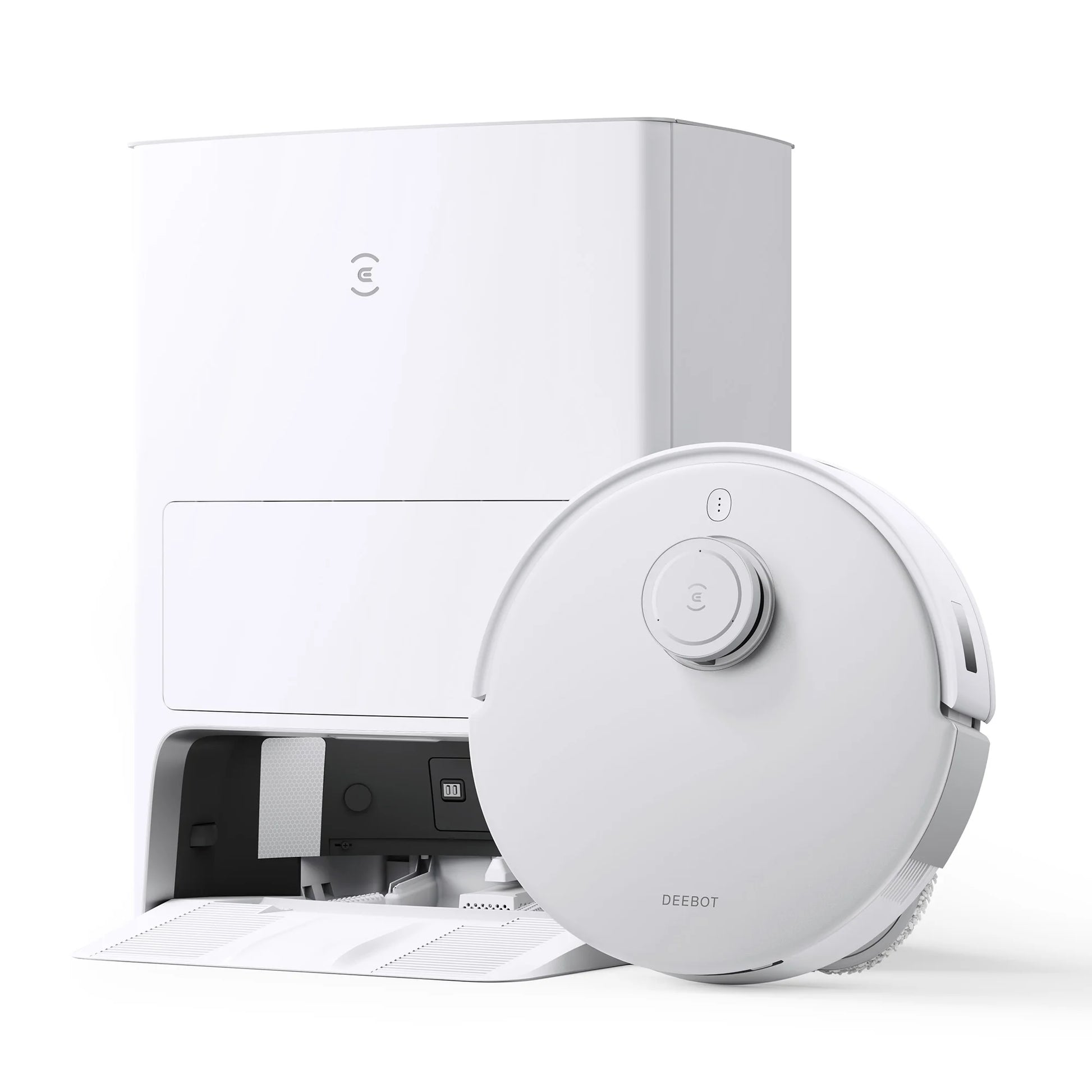 DEEBOT T20 OMNI Robot Vacuum and Spinning Mop with Automatic Lifting and Cleaning Station