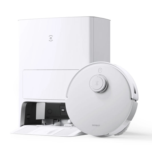 DEEBOT T20 OMNI Robot Vacuum and Spinning Mop with Automatic Lifting and Cleaning Station