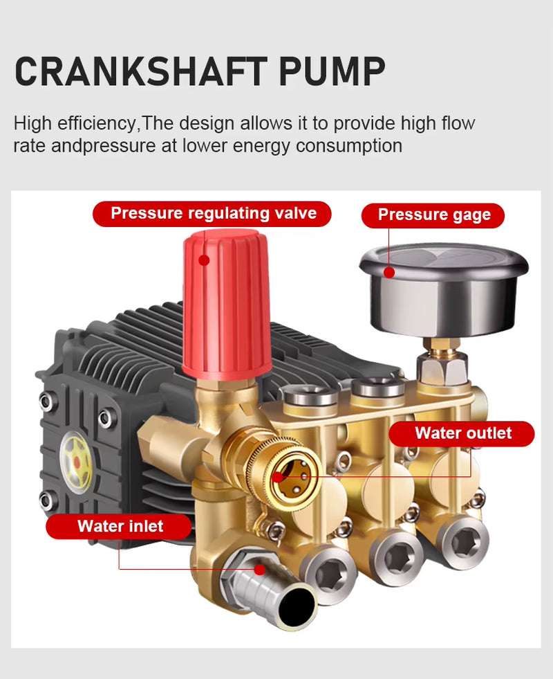 5500W 250Bar High Pressure Electric Multifunctional Washer New Industrial Water Jet Cleaning Machine Cheap High Pressure