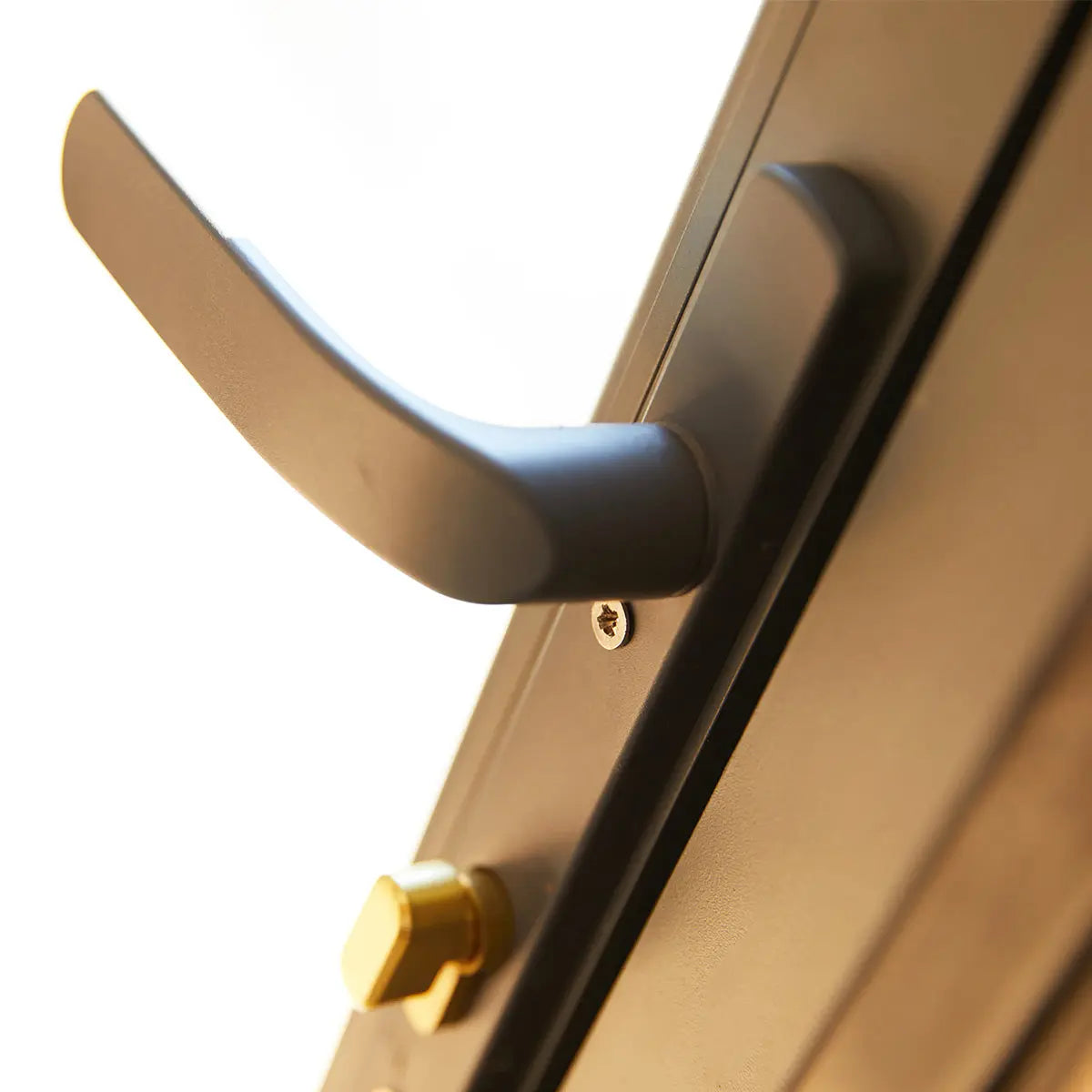 40’ Custom Built Steel Container Office, Insulated, PVC Flooring, Wood Grain Solid Wallboard, Horizontal Pivoting Windows, High-Density Foam Insulation, TMG-SCO40