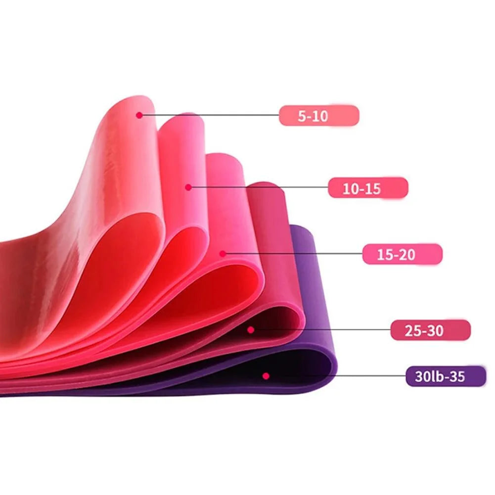 Physio Resistance Bands Exercise Pilates Yoga Recovery Latex Strength New B9E3