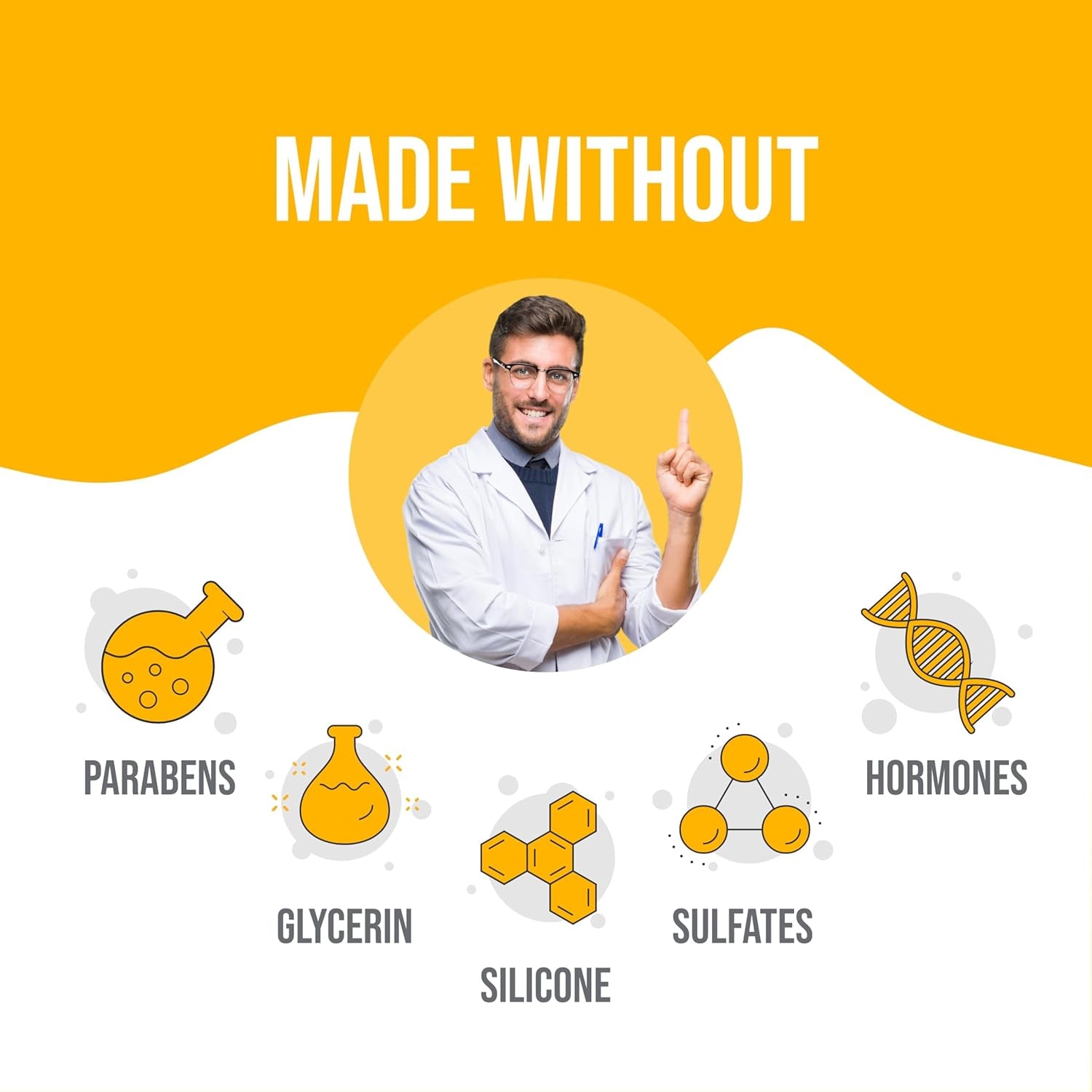 Lubelife Water-Based Lube – Personal Lubricant for Men, Women & Couples, Travel Size, Non-Staining, Easy Clean-Up, Toy-Safe, 8 Fl Oz