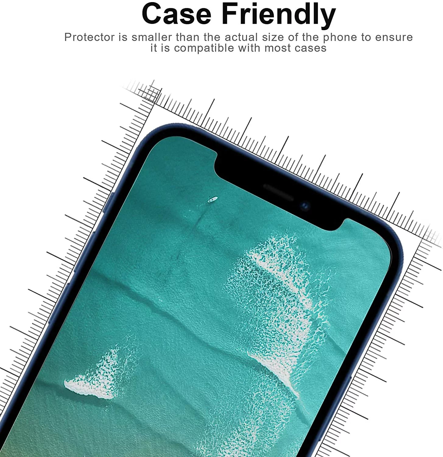 Privacy Screen Tempered Glass Protector for Iphone 11 Pro and Iphone Xs/X, Anti-Spy Tempered Glass Film, 3-Pack
