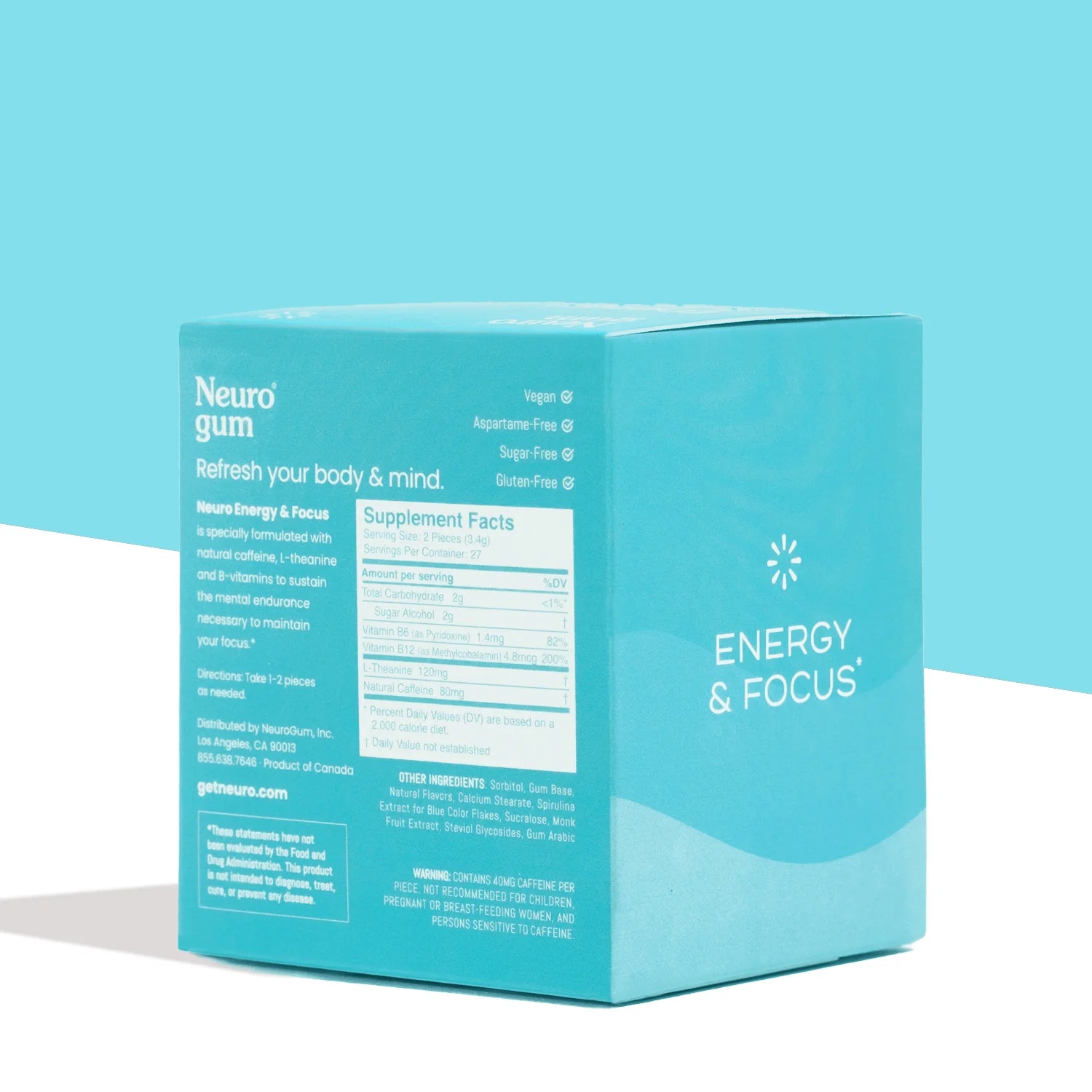 Energy & Focus™ Gum