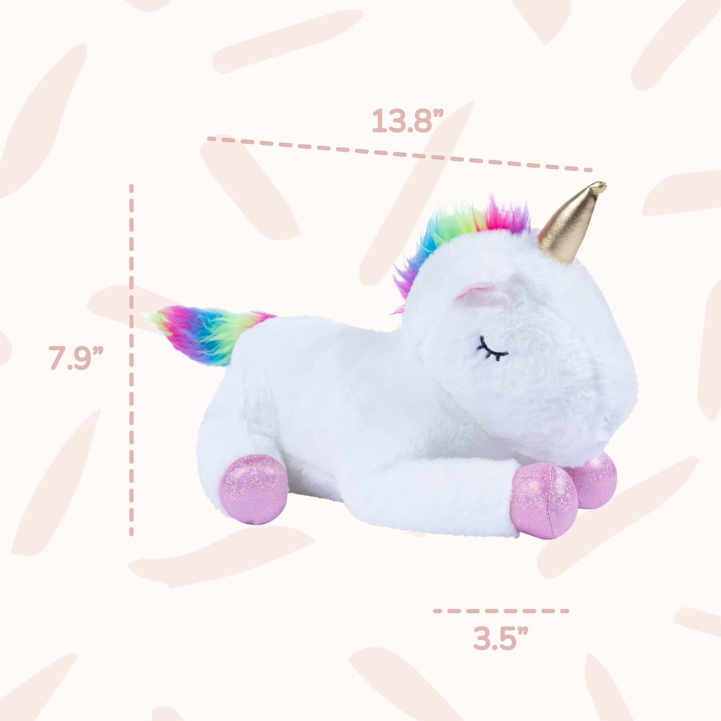 Unicorn Stuffed Animals for Girls, Set of 5 - Mommy with Babies - Magical Giant Stuffed Animal - Enchanting Unicorn with Babies Set - Plush Animals for Kids