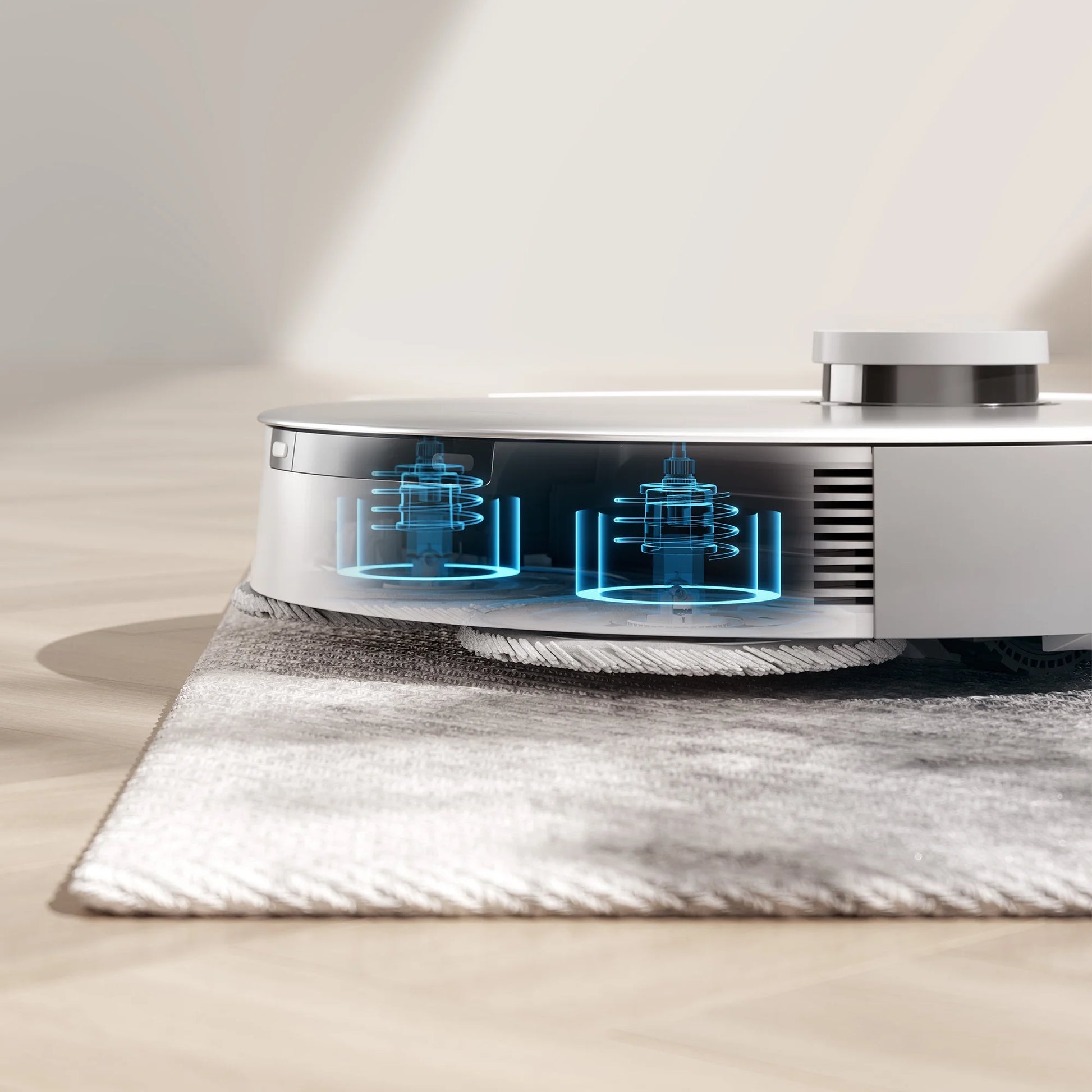 DEEBOT T20 OMNI Robot Vacuum and Spinning Mop with Automatic Lifting and Cleaning Station