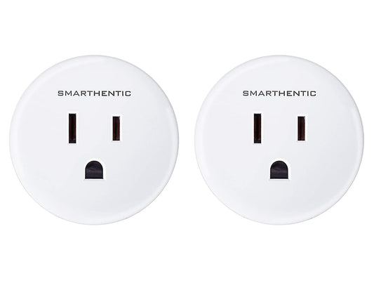 Smart Plug Light Timers Programmable Indoor, Wifi Light Switch, Amazon Alexa Google Home Voice, APP and Remote Control, Gadgets for Home 2.4Ghz Network Outlet Extender Home Improvement, Pack of (2)