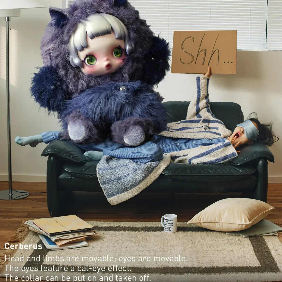 SKULLPANDA You Found Me! Series Plush Doll Pendant