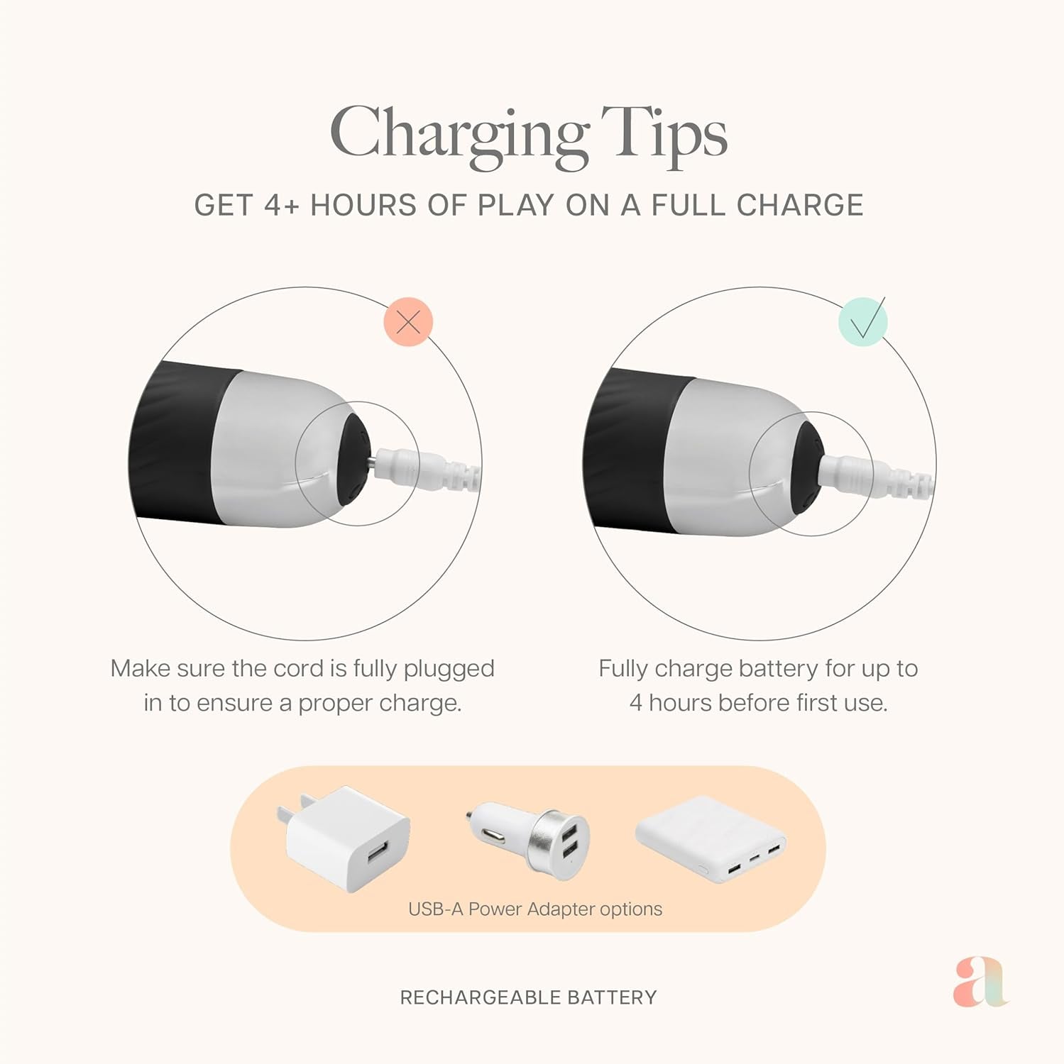 Vibrator for Women – 4 Hour Battery Life | Water Resistant Body Safe Silicone | Clitoral Vibrator Sex Toy with 20 Patterns & 8 Speeds – Clit Stimulator Adult Sex Toys – Discreet Gift