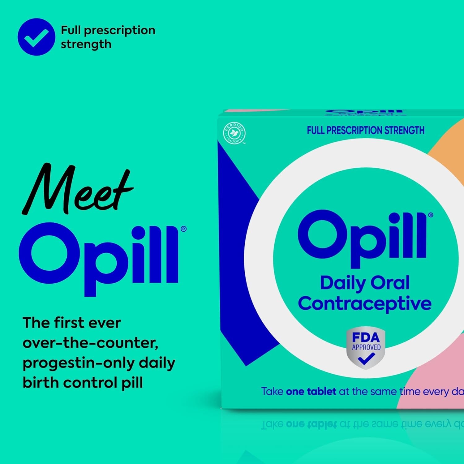 , Daily Oral Birth Control Pills, Over-The-Counter Progestin-Only Contraceptive, Fda-Approved & Estrogen-Free, 84 Count