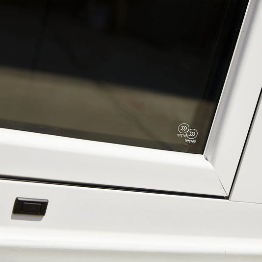 40’ Custom Built Steel Container Office, Insulated, PVC Flooring, Wood Grain Solid Wallboard, Horizontal Pivoting Windows, High-Density Foam Insulation, TMG-SCO40