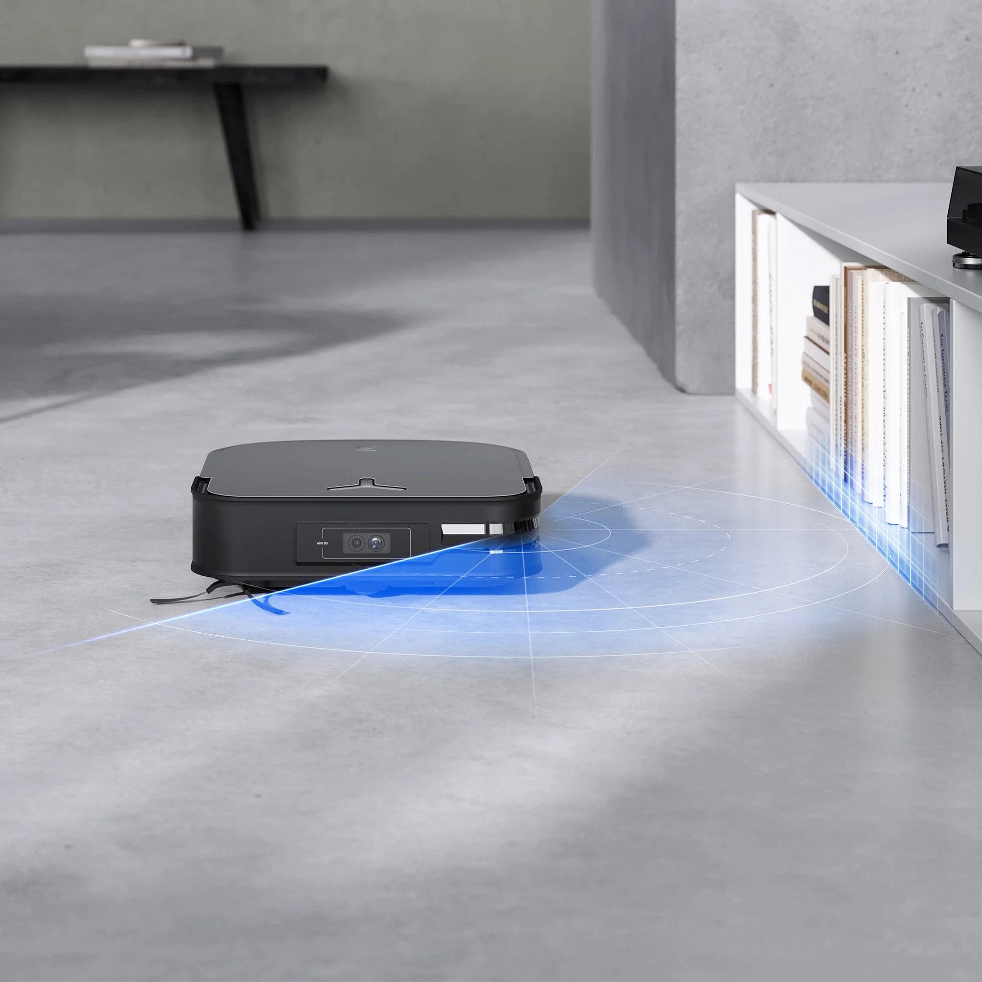 DEEBOT X2 OMNI Robot Vacuum and Spinning Mop with Automatic Mop Lifting and Cleaning Station