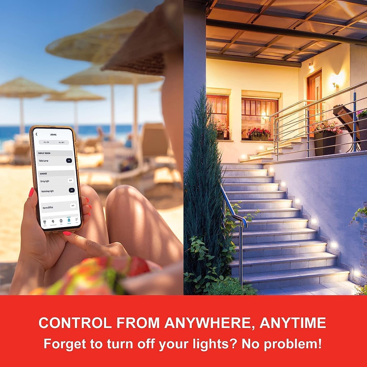 Smart Edison Bulbs, S1 Auto Pairing with Alexa Devices, Vintage Smart Light Bulbs That Work with Alexa, Bluetooth Mesh Smart Home Lighting, ST19 Led Bulb 60 Watt Equivalent, 2000K E26, 4-Pack