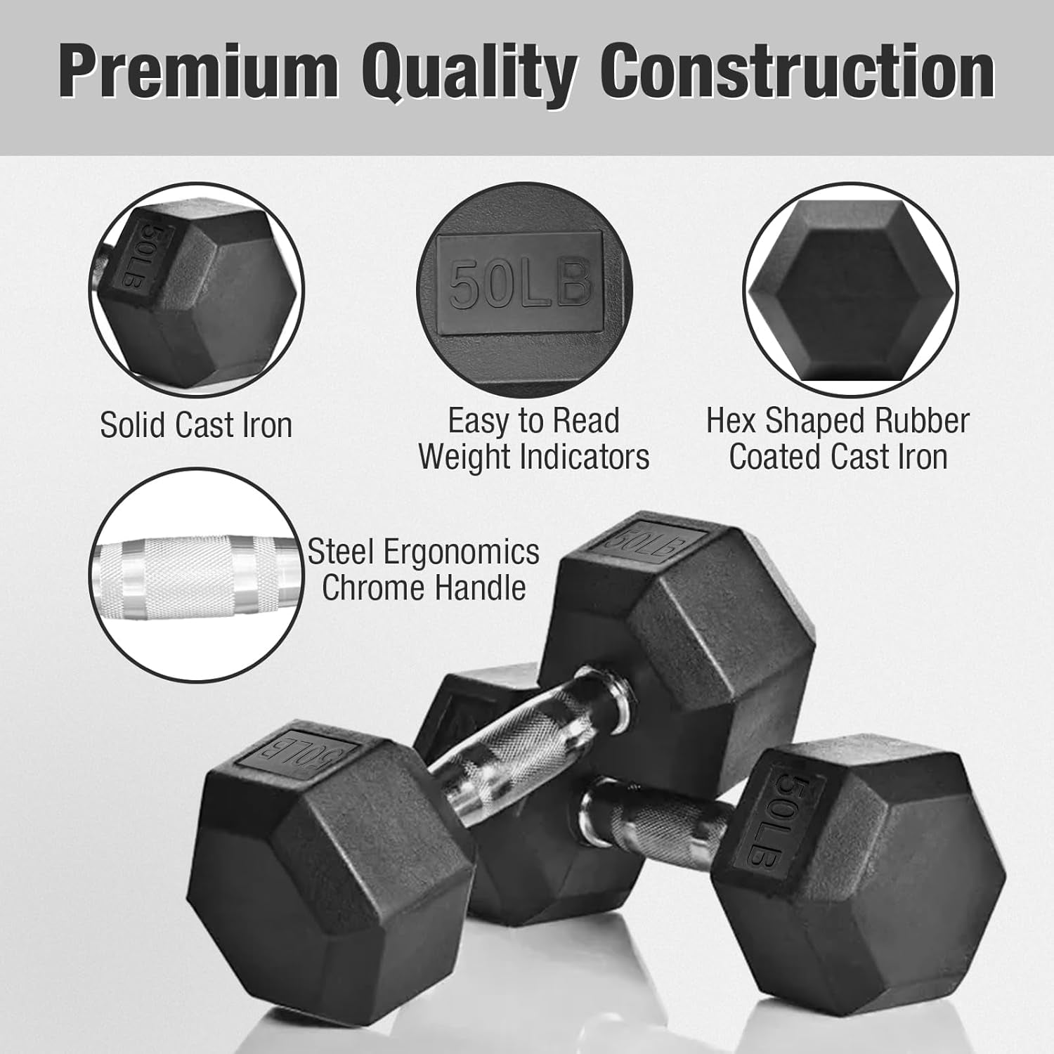 550 Lbs 1200Lbs 2100 Lbs Dumbbells Weight Set, Hex Dumbbell Sets, Gyms Weights Dumbbells Sets, Weight Set for Home Gym, Strength Training, Fitness Center Equipment