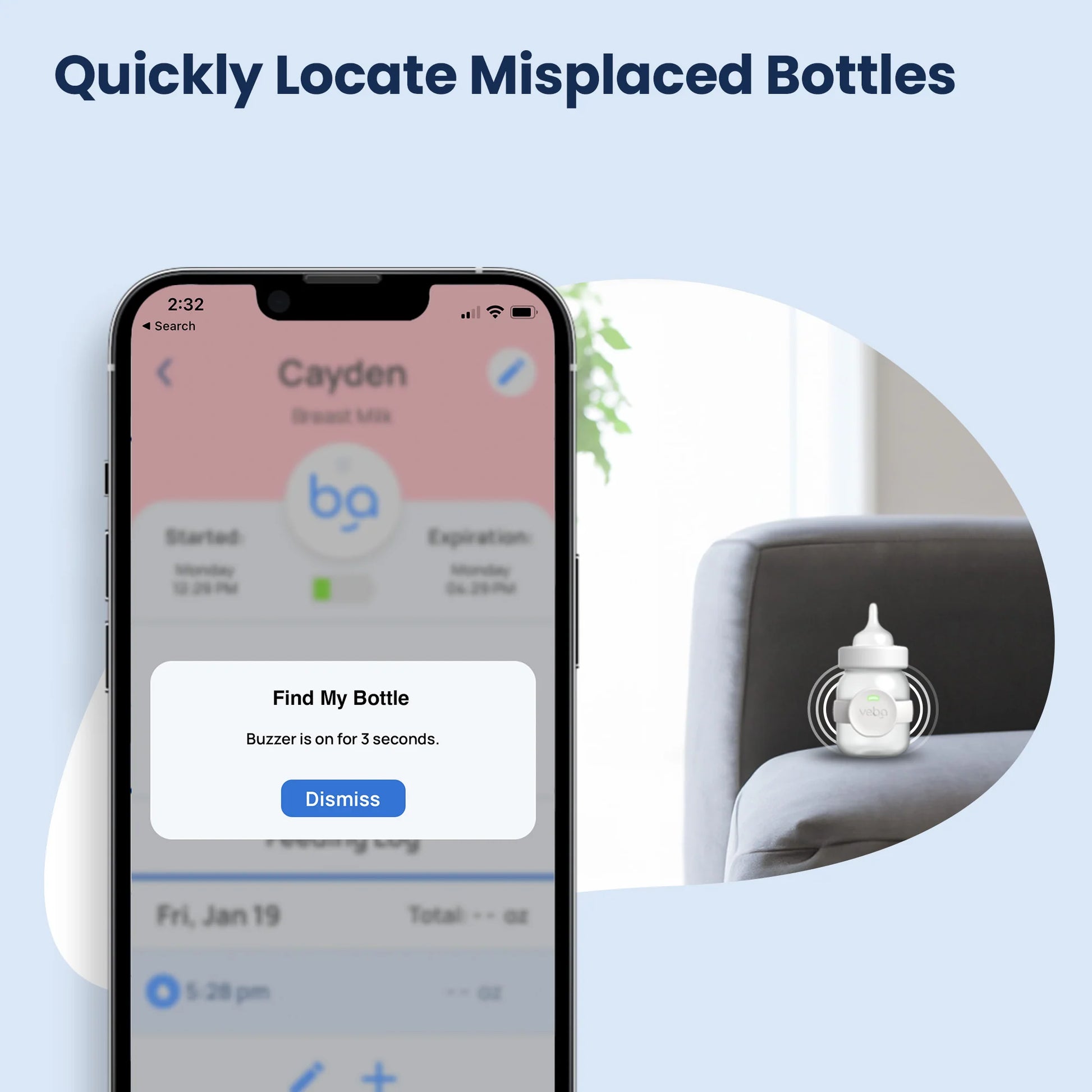 Veba - Smart Baby Bottle Monitor
