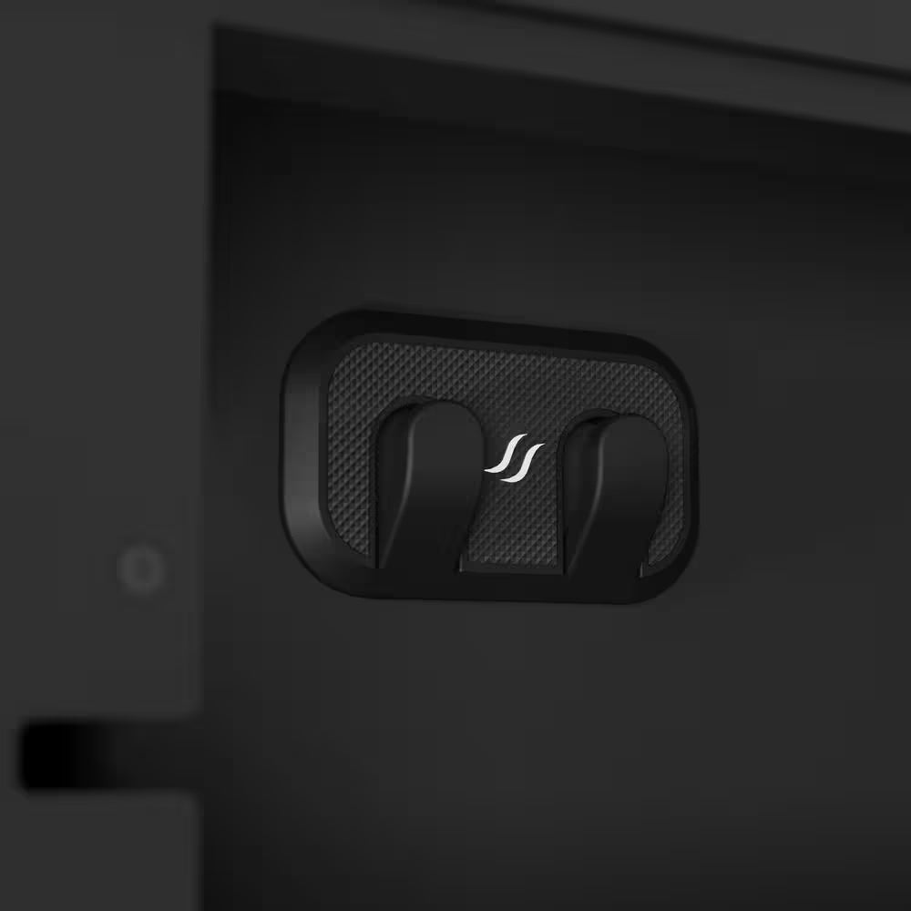 In-Wall Vault with Electronic Lock, Matte Black