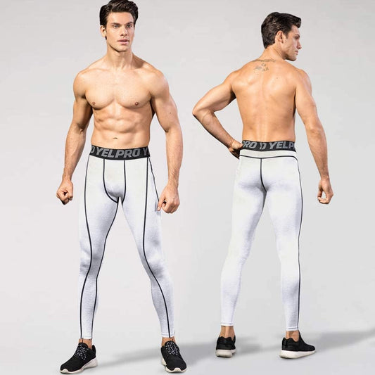 Men'S Compression Pants Cool Dry Baselayer Tights Leggings