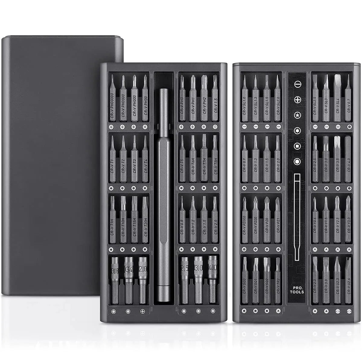 63 in 1 Precision Screwdriver Set Phillips Torx Magnetic Screw Driver Bit Professional Repair Tool Kit for Iphone Watch Camera