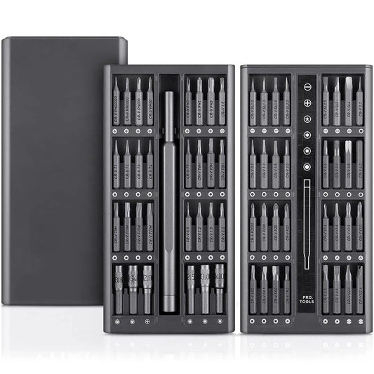 63 in 1 Precision Screwdriver Set Phillips Torx Magnetic Screw Driver Bit Professional Repair Tool Kit for Iphone Watch Camera