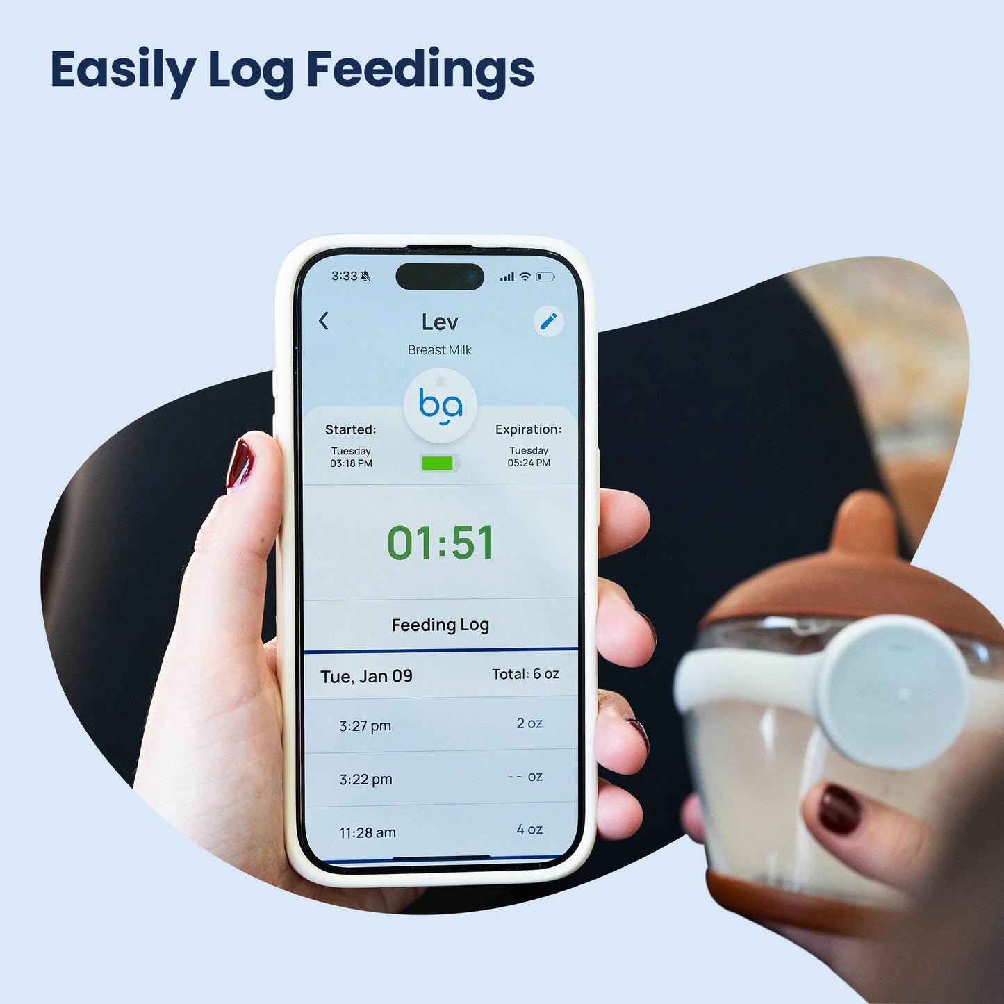 Veba - Smart Baby Bottle Monitor