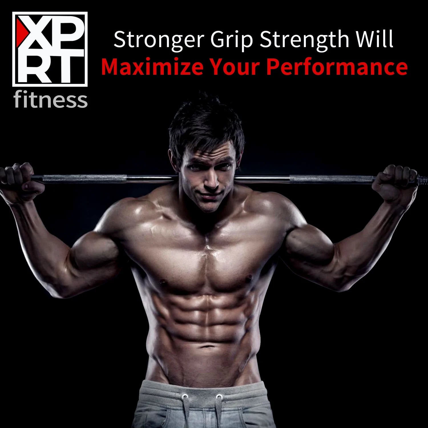 Power Gripper Set - Pro Hand Grip Strengthener Set of 3, Wrist and Forearm Exerciser, Build Crushing Grip Strength and Mobility 100/150/200 Lbs Set