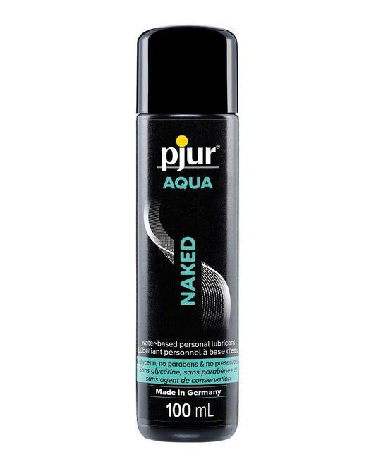 Pjur Aqua Naked for Sensitive Skin Water Based Personal Lubricant 3.4 Oz
