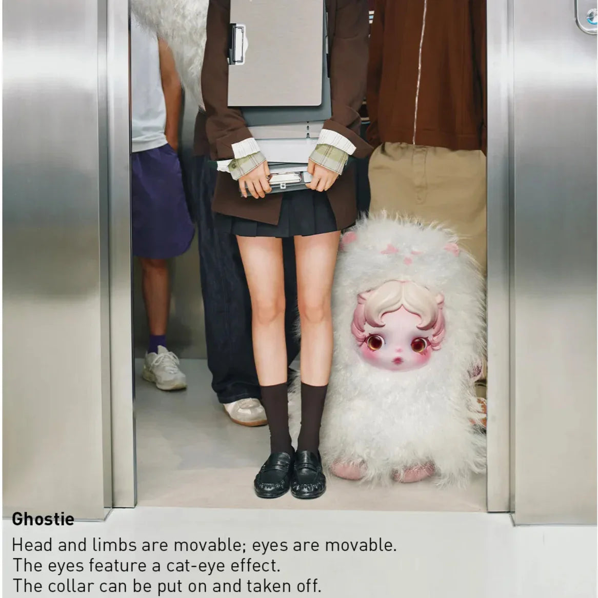 SKULLPANDA You Found Me! Series Plush Doll Pendant