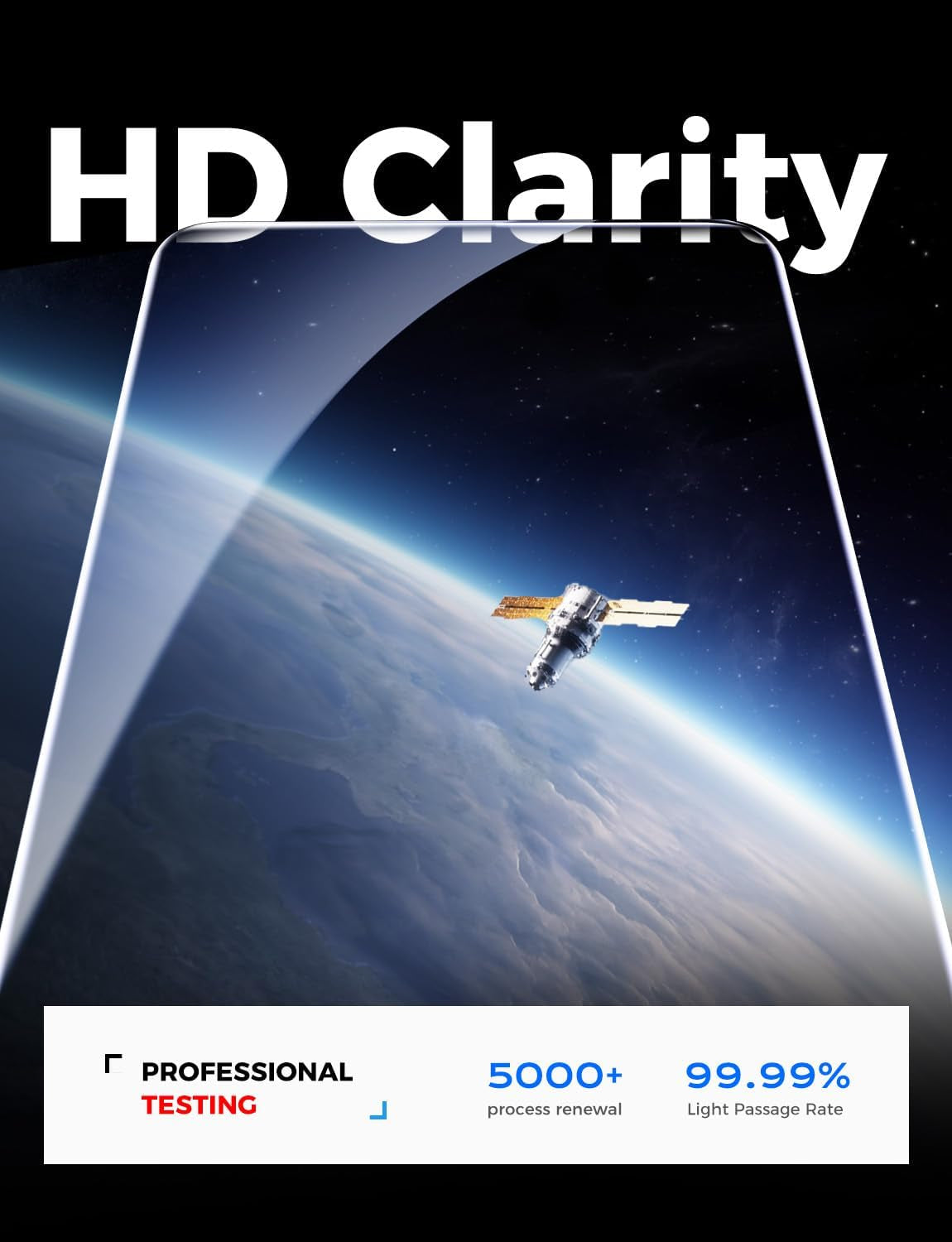 2 Pack for Iphone 13/14& Iphone 13 Pro 6.1 Inch Tempered Glass Screen Protector, Auto Dust-Elimination, Bubble Free, HD Clear, Easy Installation