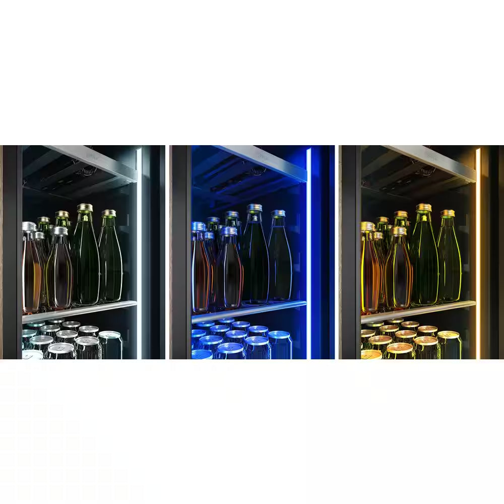 Presrv 15 In. 4-Bottle and 64-Can Single Zone Beverage Cooler