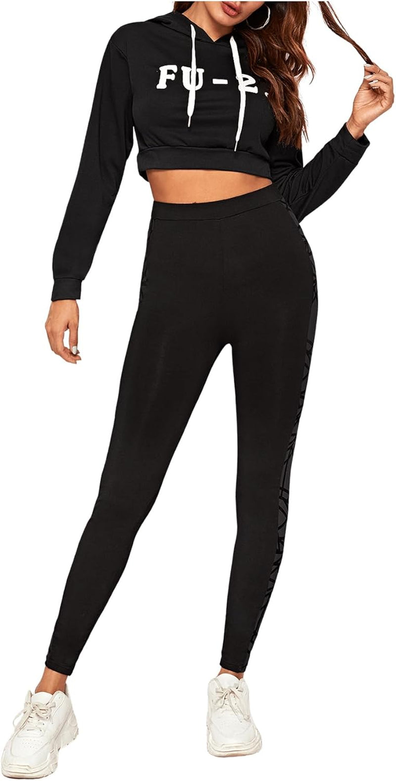 Women'S Mesh Panel Side High Waist Leggings Skinny Workout Yoga Pants