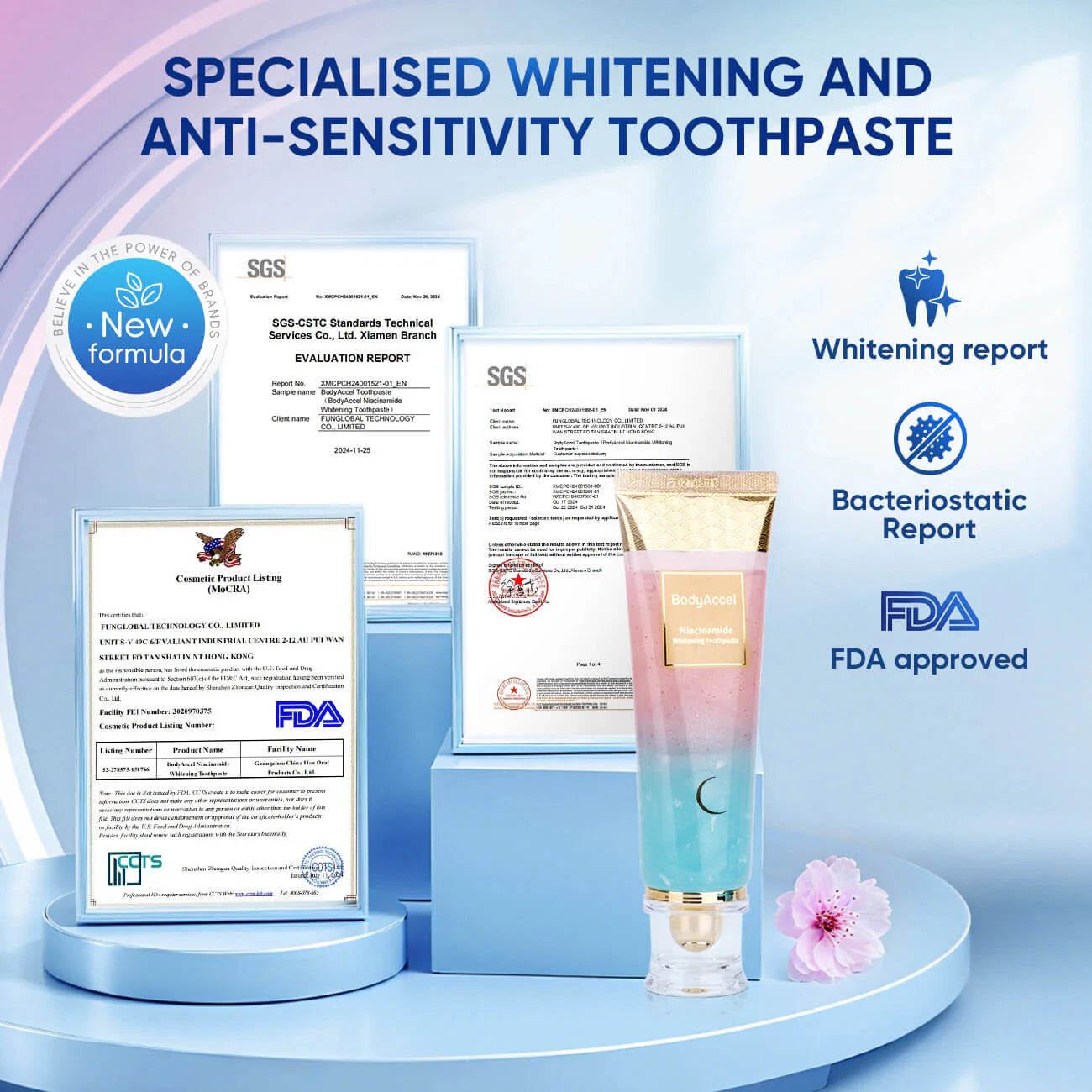 Niacinamide Whitening Toothpaste