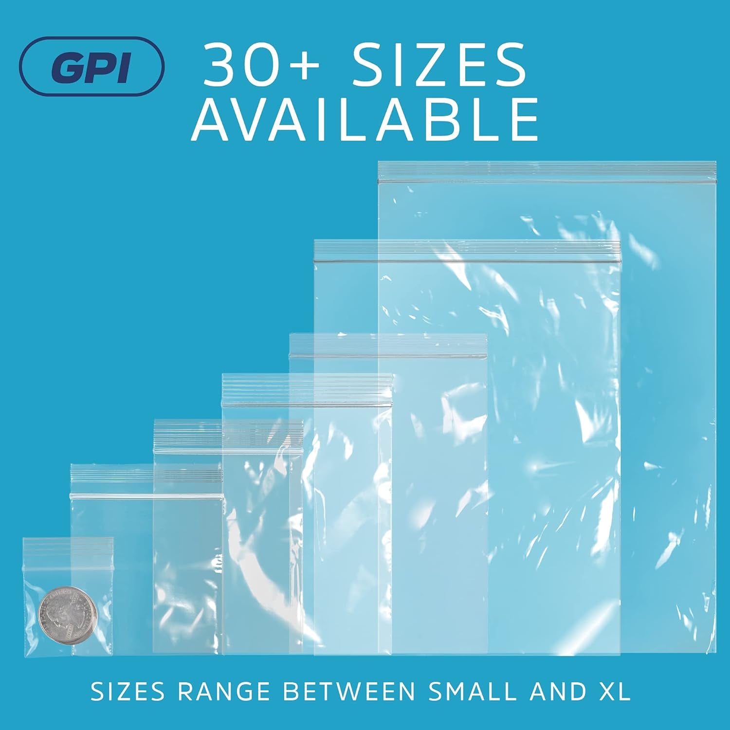 3" X 12" Extra Long Zip Bags, 6,000 Pack, Clear Plastic Reclosable Zip Baggies, 2 Mil Thick, Resealable Poly Bags for Packaging Insence, Necklaces & Jewelry.