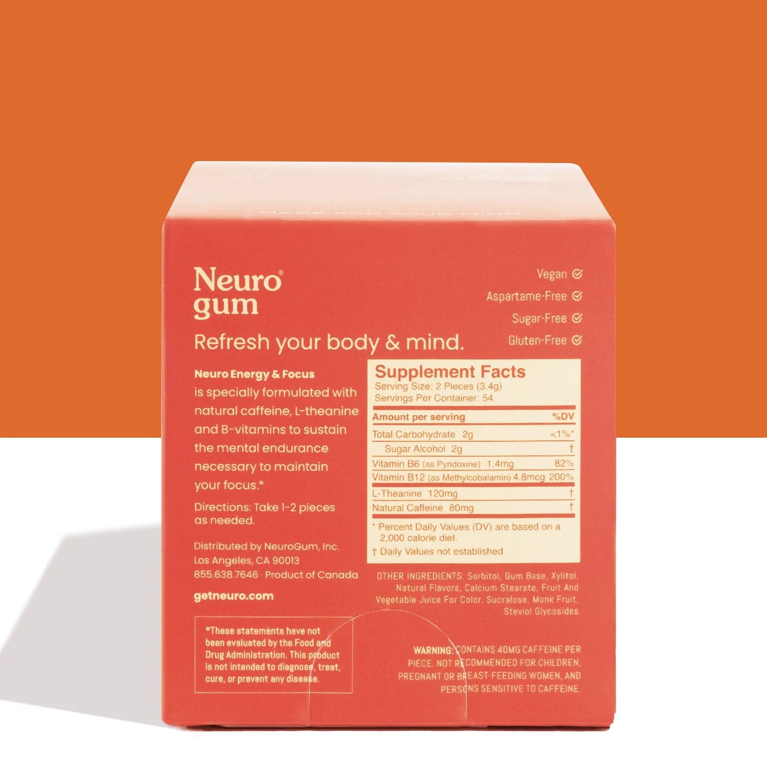 Energy & Focus™ Gum