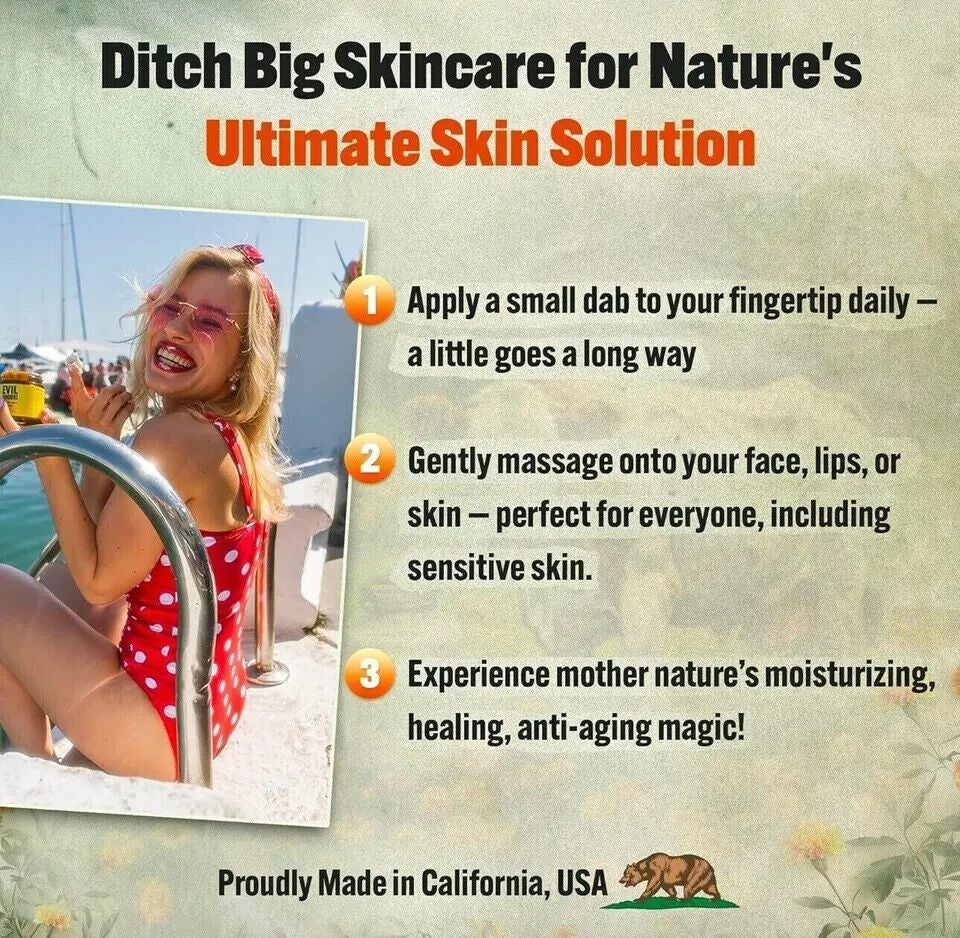 Evil Goods Whipped Beef Tallow + Manuka Honey Balm Moisturizer 4 Oz