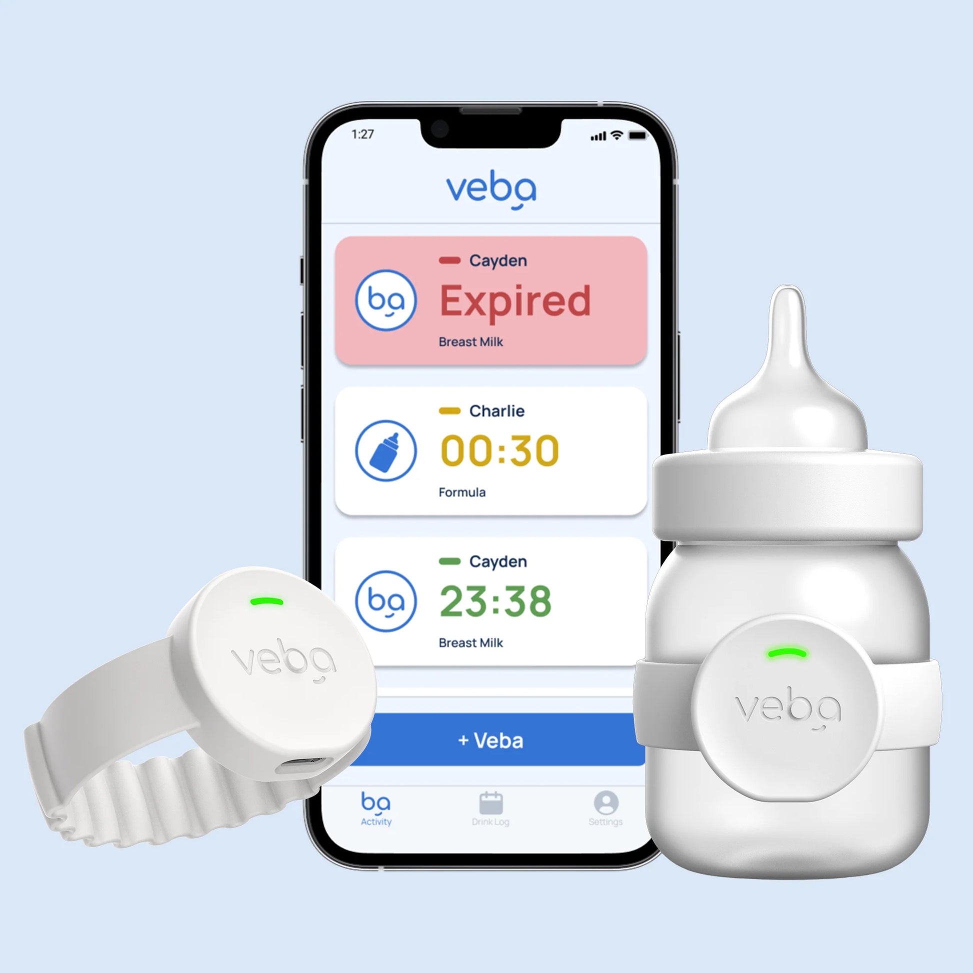 Veba - Smart Baby Bottle Monitor