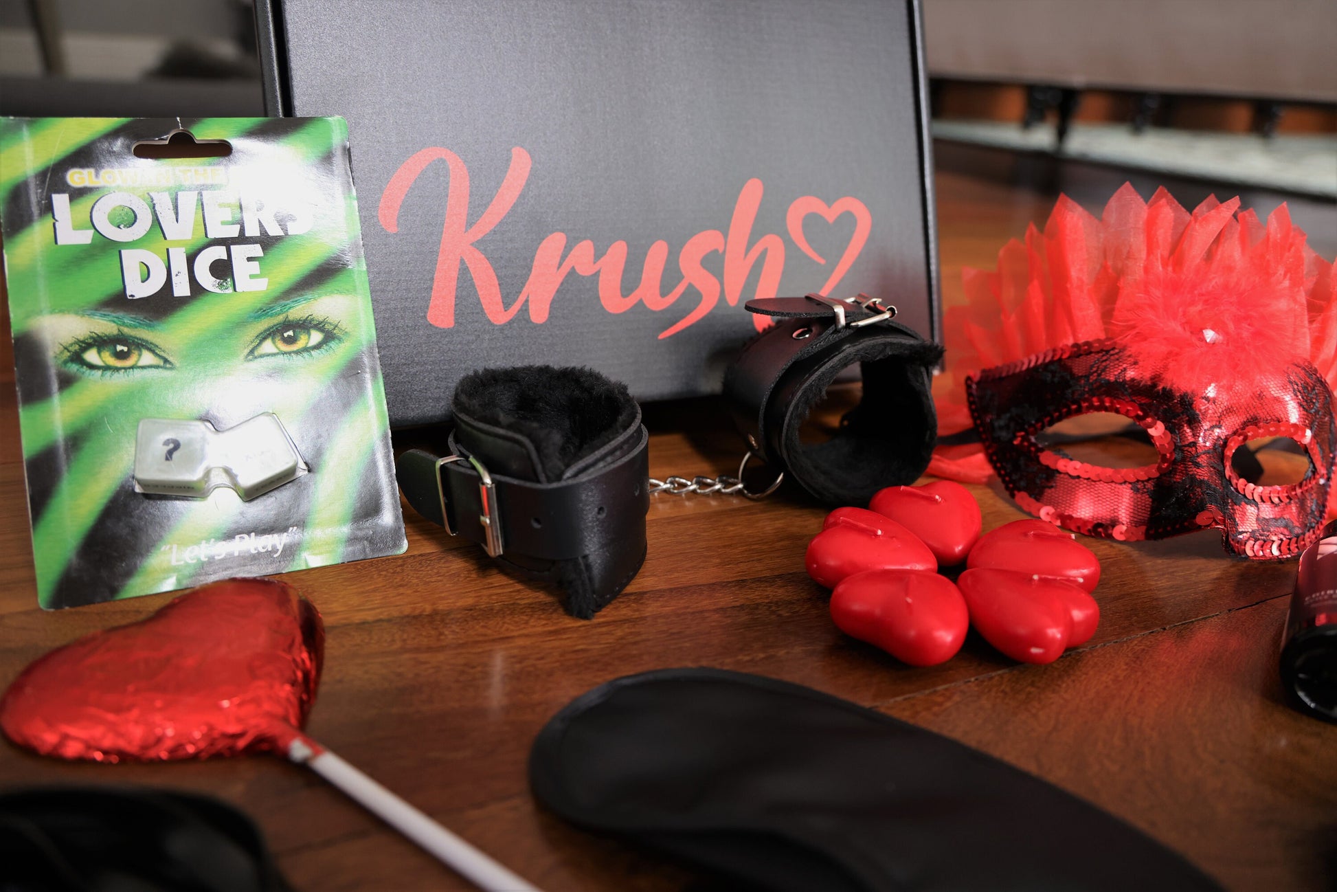 Sexy Kit | Erotic Intimate Set of Bestselling Sex Accessories | Sensual Kink BDSM Set | Sexy Valentines Gift | Restraint Sex Toys Set