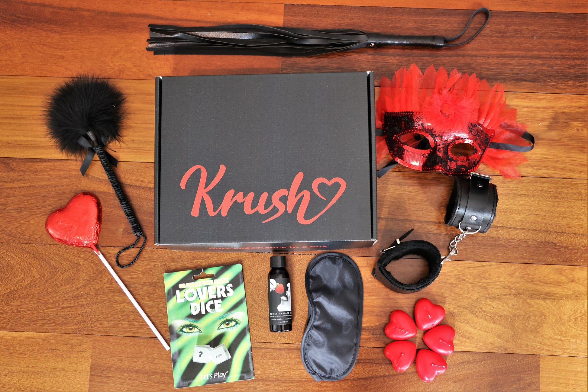 Sexy Kit | Erotic Intimate Set of Bestselling Sex Accessories | Sensual Kink BDSM Set | Sexy Valentines Gift | Restraint Sex Toys Set