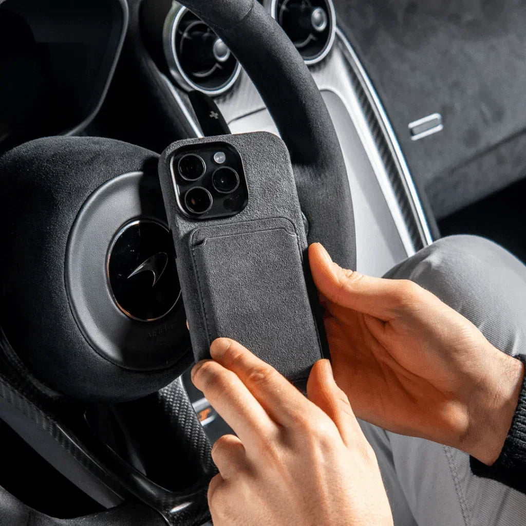 Iphone 16 Pro Max - Alcantara Case - Space Grey