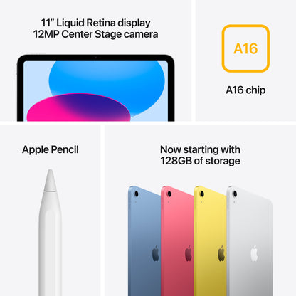 2025  11-Inch Ipad A16 Wi-Fi 512GB - Silver
