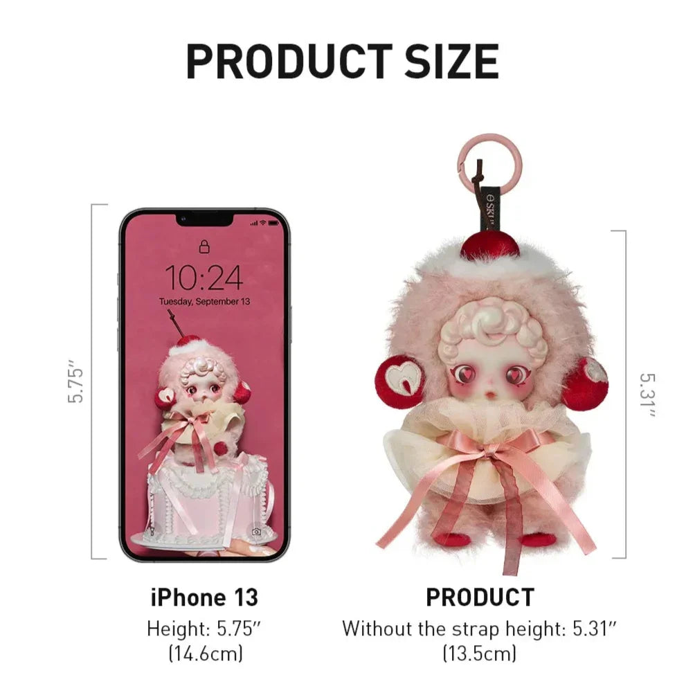 SKULLPANDA You Found Me! Series Plush Doll Pendant