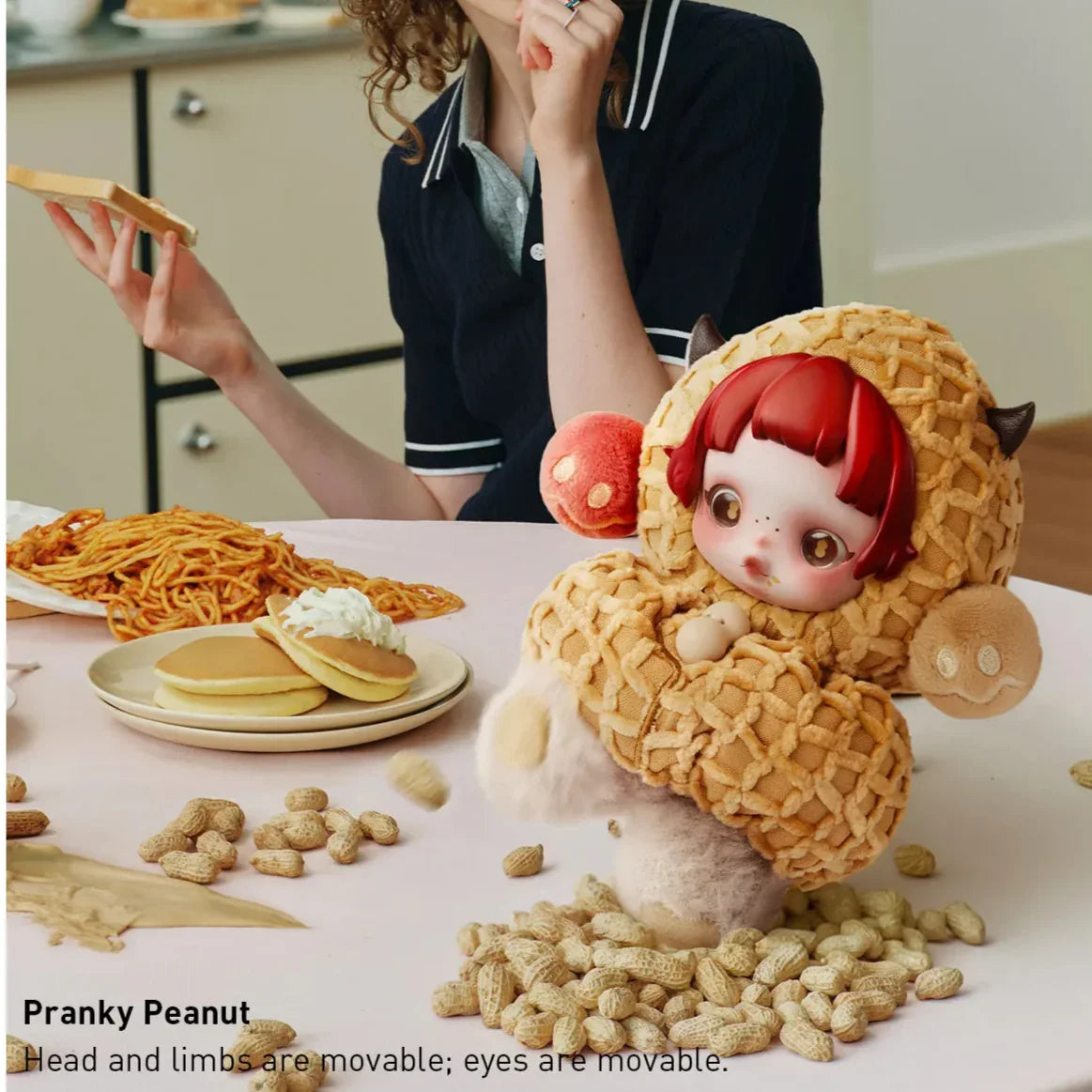 SKULLPANDA You Found Me! Series Plush Doll Pendant