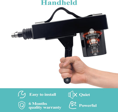 Sex Machine with Big Black Dildo Automatic Thrusting Love Machine with Suction Cup Adapter for Men and Women, Female Sex Toy Dildos Masturbation Machine with Powerful Motor