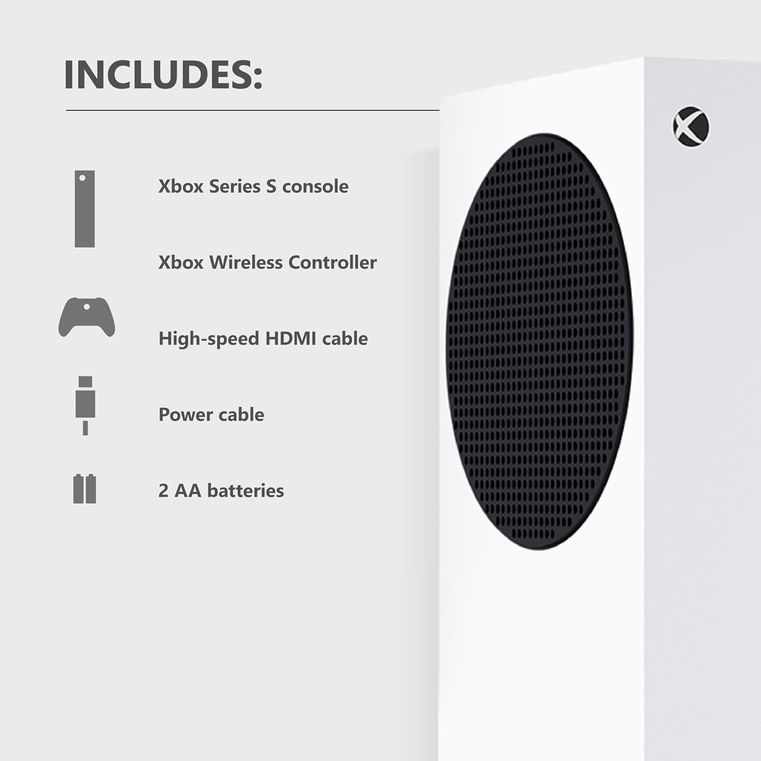 Series S - All Digital Gaming Console - 512GB SSD - Includes  Wireless Controller - 120FPS - Robot White