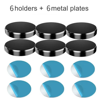 Magnetic Phone Car Holder Universal Magnetic Mount Bracket Stick on Car Dashboard Wall for Iphone Xiaomi Huawei Car Phone Holder