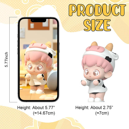 Adorable Creatures' Fantasy Land Series Figures, Mini Blind Box, Random Design Action Figures, Collectible Toys Home Decorations, Holiday Birthday Gifts, Cute Desk Accessories, Single Box