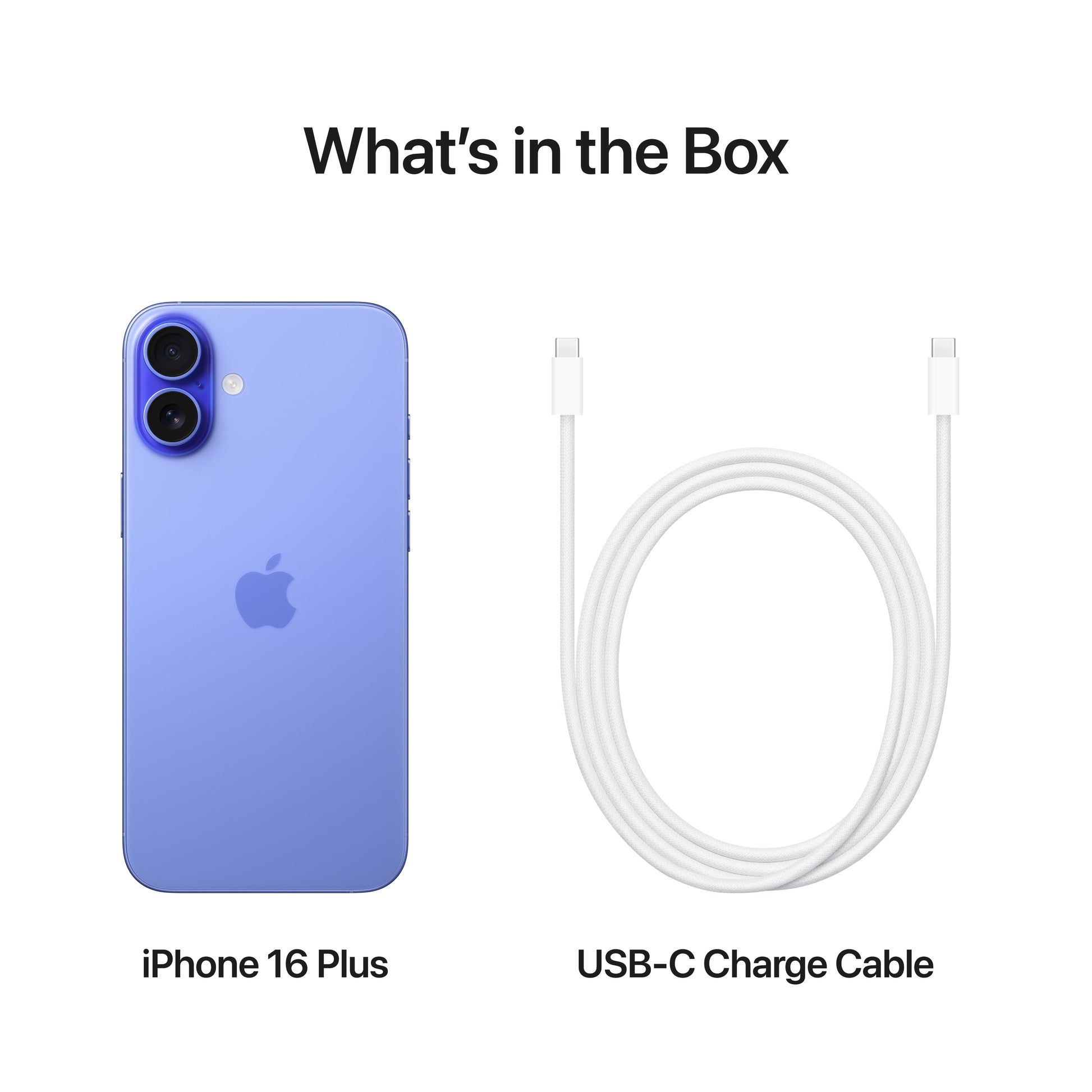 Straight Talk  Iphone 16 Plus, 128GB, Blue - Prepaid Smartphone [Locked to Straight Talk]