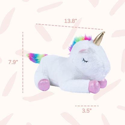 Unicorn Stuffed Animals for Girls, Set of 5 - Mommy with Babies - Magical Giant Stuffed Animal - Enchanting Unicorn with Babies Set - Plush Animals for Kids